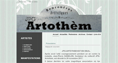 Desktop Screenshot of jpg-artothem.org